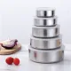 Stainless Steel Mixing Bowls with Lids - Image 6
