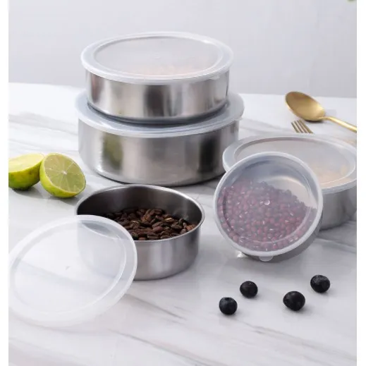 Stainless Steel Mixing Bowls with Lids