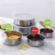 Stainless Steel Mixing Bowls with Lids - Image 3