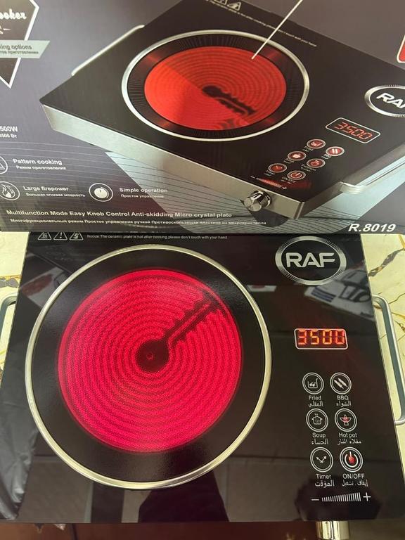 Electric Infrared Ceramic Cooker3500W - Touch Operated Induction Hot Plate with Timer, Temperature Control, and Waterproof Design-RAF Electric Chula And Stove - Image 2