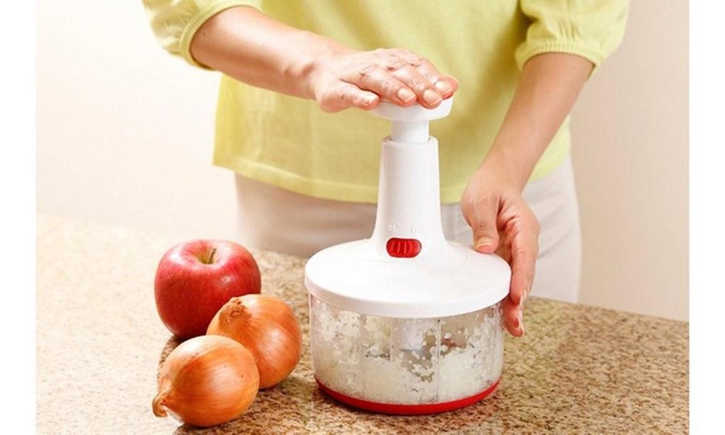 Twist Cut Fruit & Vegetable Cutter / Chopper Manual Food Processor - Image 7