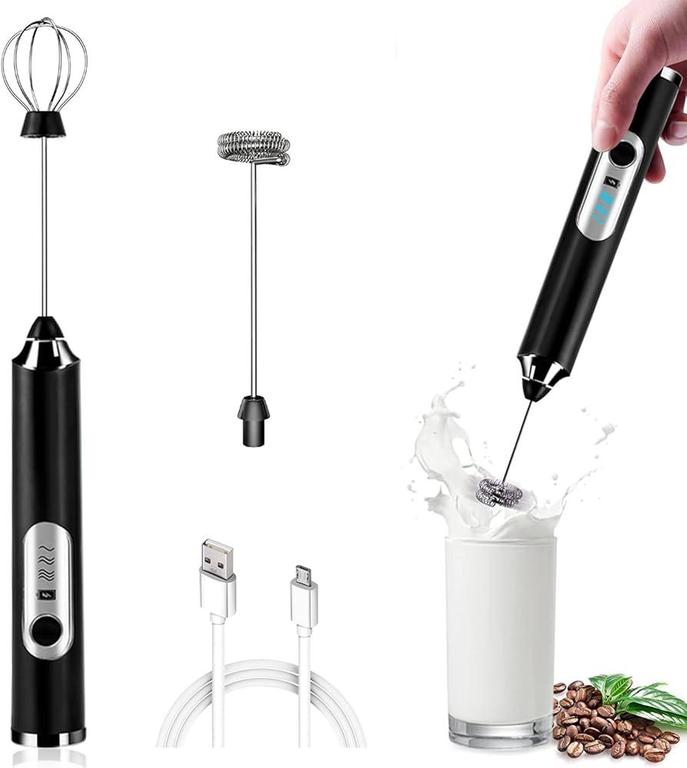 1-2 USB Electric Hand Beater | Kitchen Mixer for Cake, Egg, Dough | Portable & Fast Mixing - Image 6