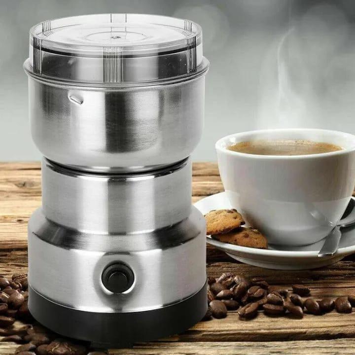 T Electric Stainless Steel Coffee Grinder-Bean-Nuts & Spices Grinder