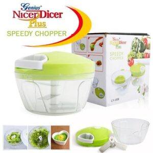 Manual Hand-Pull Speedy Chopper for Food Preparation
