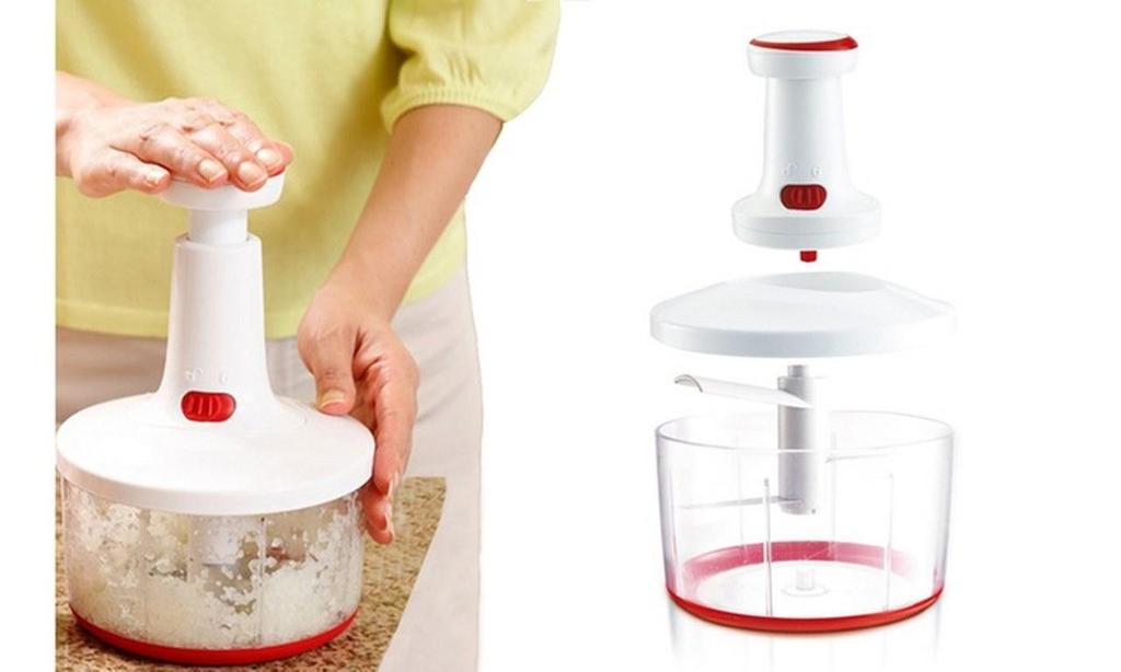 Twist Cut Fruit & Vegetable Cutter / Chopper Manual Food Processor - Image 3